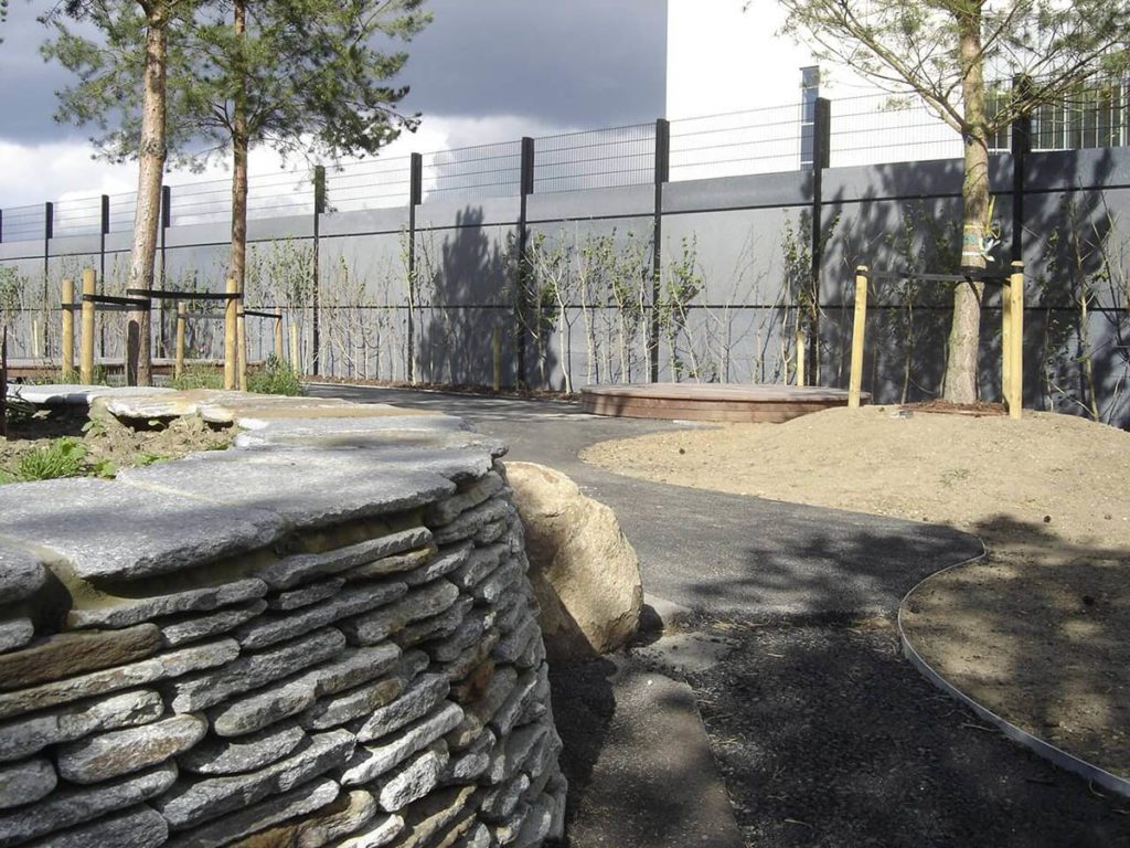 Physical school security Recycled Acoustic Fencing