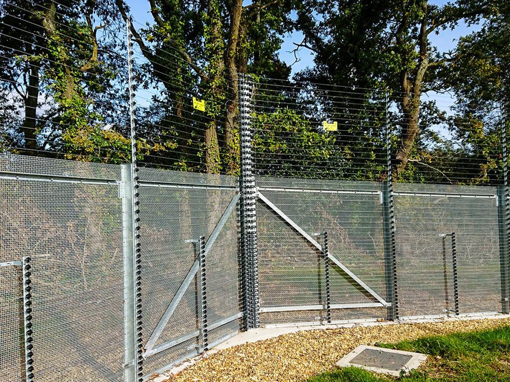 Zaun ArmaWeave Woven Mesh CPNI Approved Fencing CPNI Fence Mesh Fencing Manufacturers