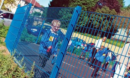 Duo6 Double Wire Fencing school security fences