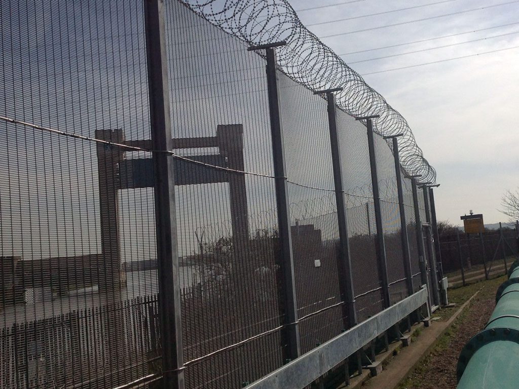 Zaun HiSec 358 Security Fencing Perimeter Fencing Anti Climb Mesh