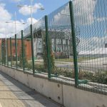 temporary security fencing HVM Fence secure event