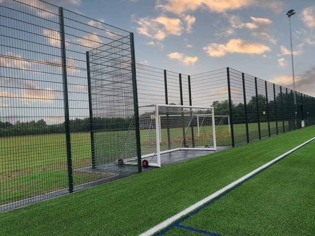 Super Rebound Recessed Goal Storage Football Pitch Fencing Mistakes
