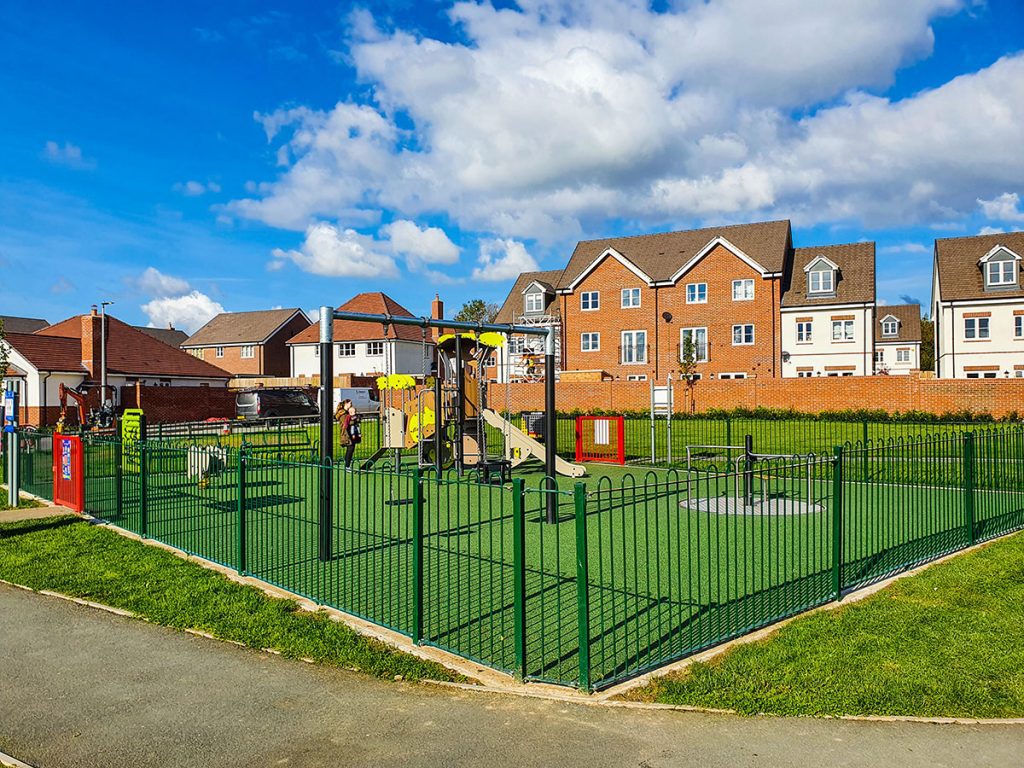 Bowtop Playground Fencing Playground Railings Safer Neighbourhood Park Playground Fencing