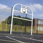 Combi Goal Unit for Basketball & Football
