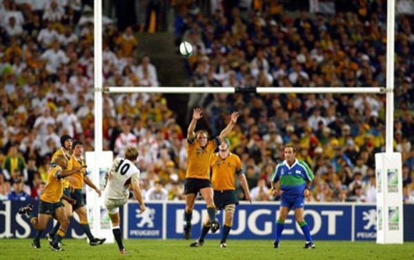 rugby world cup fencing Jonny Wilkinson Rugby World Cup winning drop kick