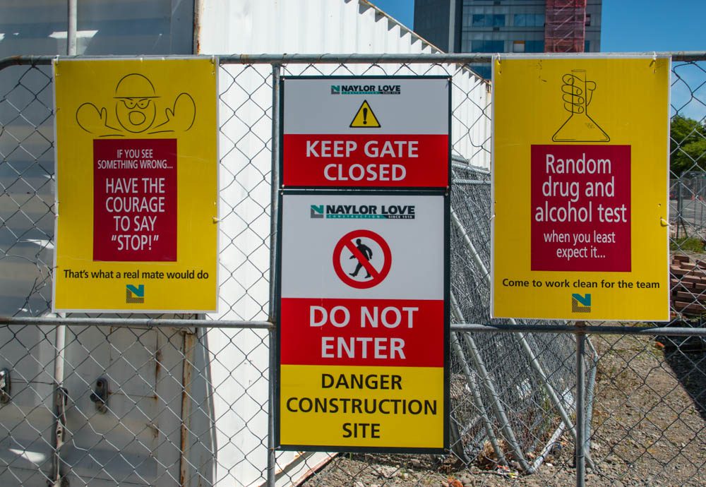 securing your building site
