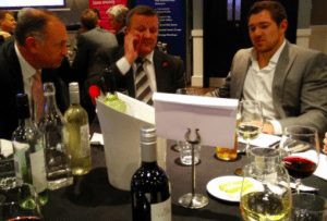Alex Goode at the Zaun table at the MEI Summit and Awards Dinner