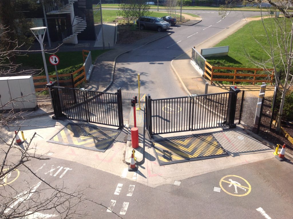 Thames Water's Operations Management Centre BiFolding Gates