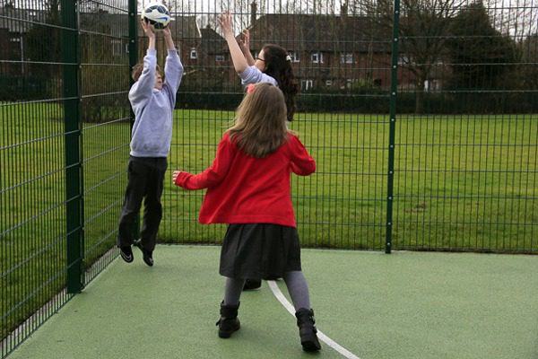 Outdoor PE is now a reality School Fencing Choices