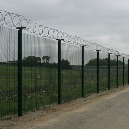mesh security fence