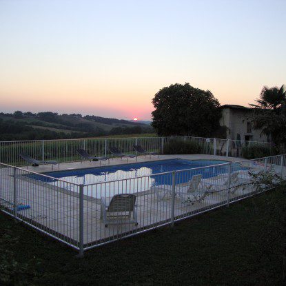 swimming pool railings
