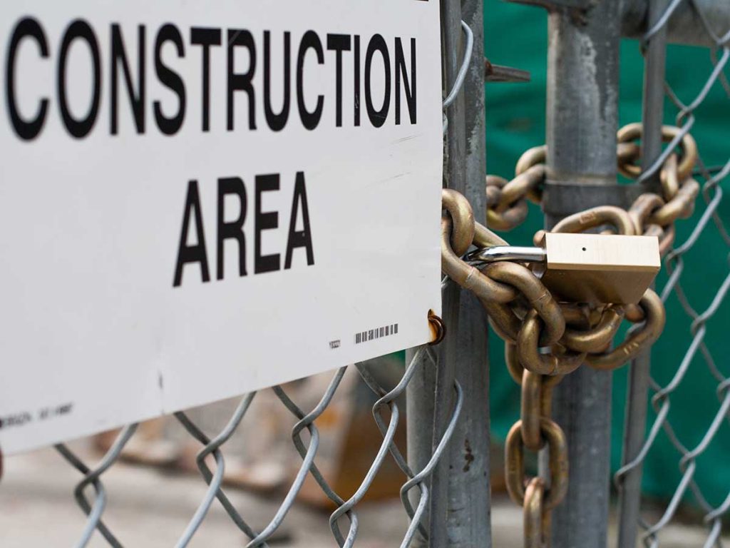 construction site security risks