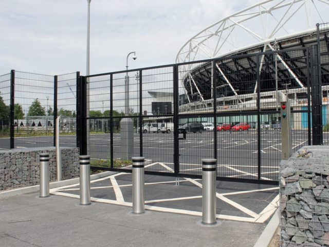 London Stadium Fencing Security Rated Gates