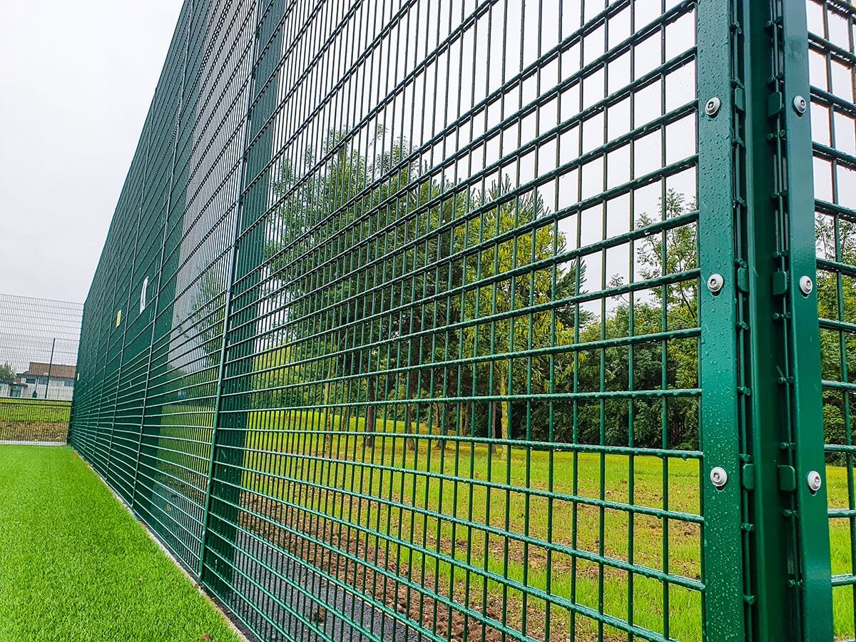 Super Rebound Fencing Corner Detail