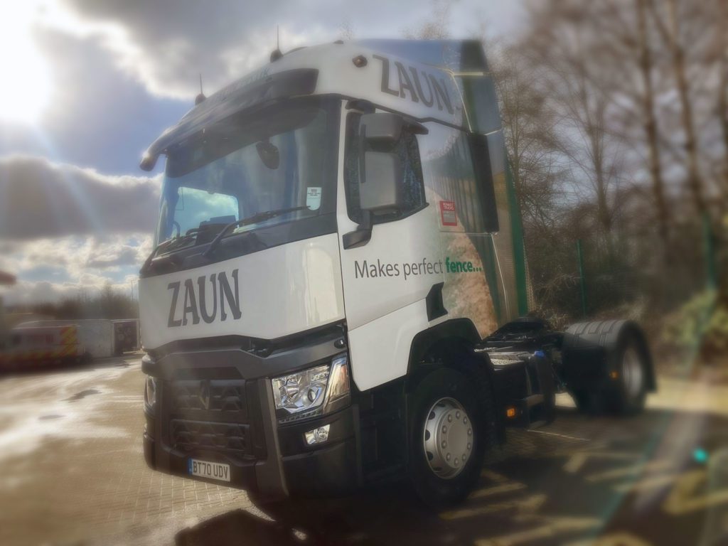 New Delivery Truck Zaun