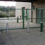Twin Wire Vehicle Gate Duo Clad