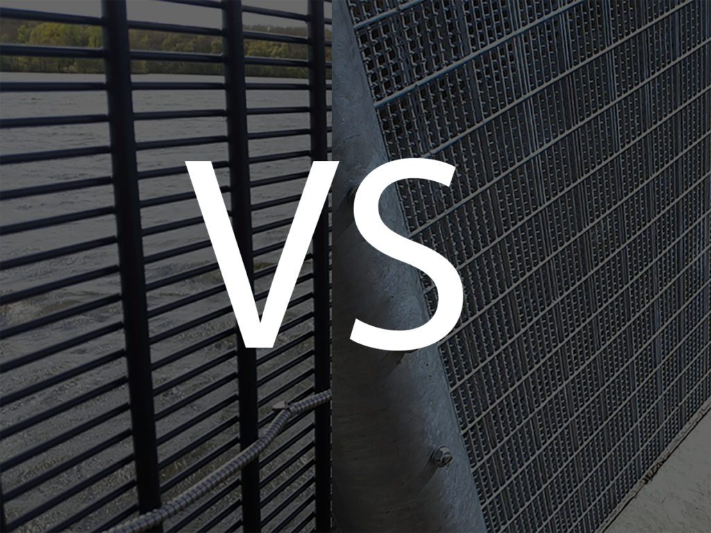 Double Skin 358 Fencing vs SR2