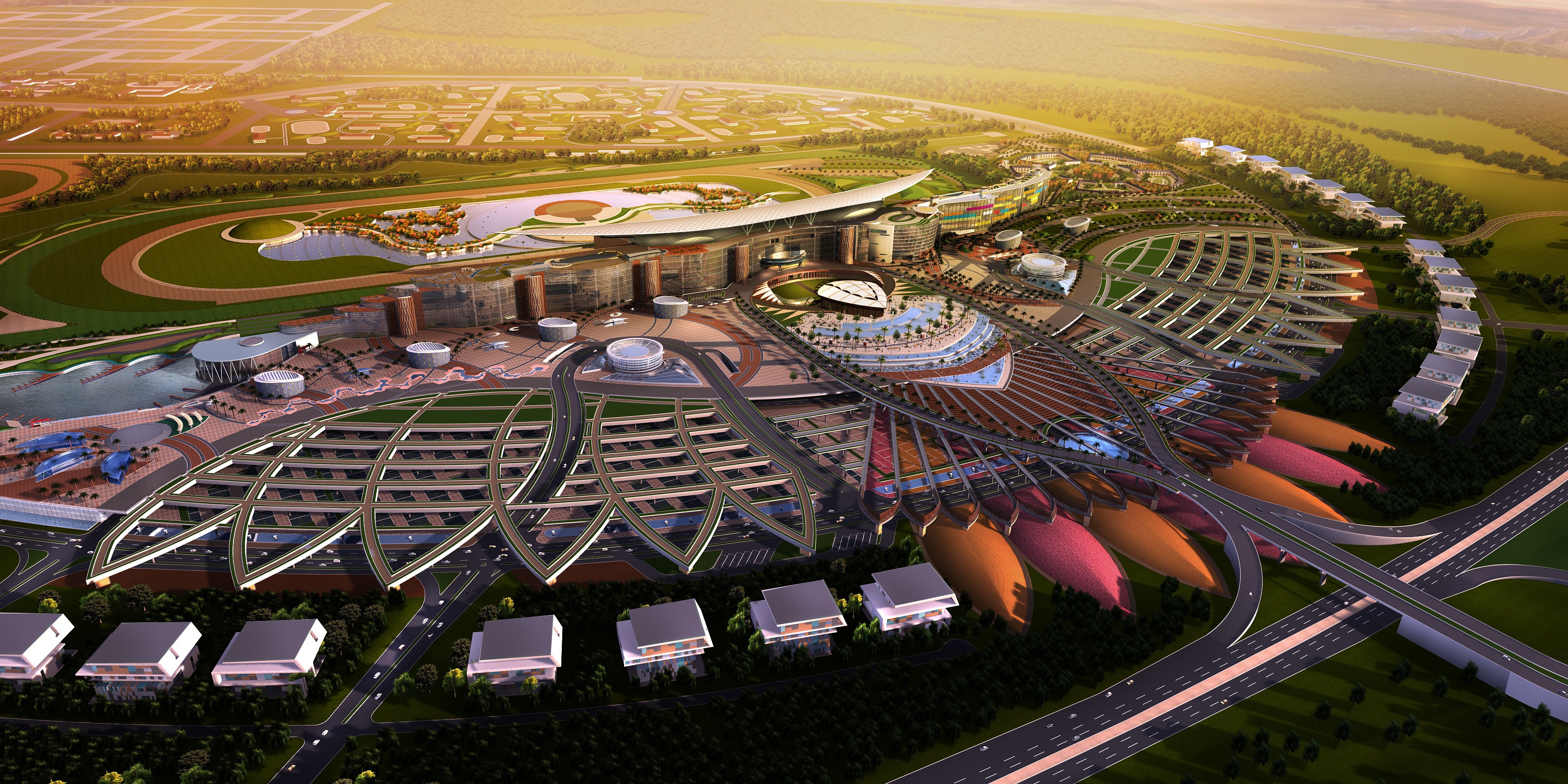 The Meydan Racecourse using Zaun Fencing